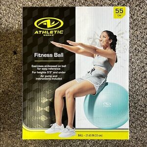Athletic Works Fitness Ball - 55 cm
